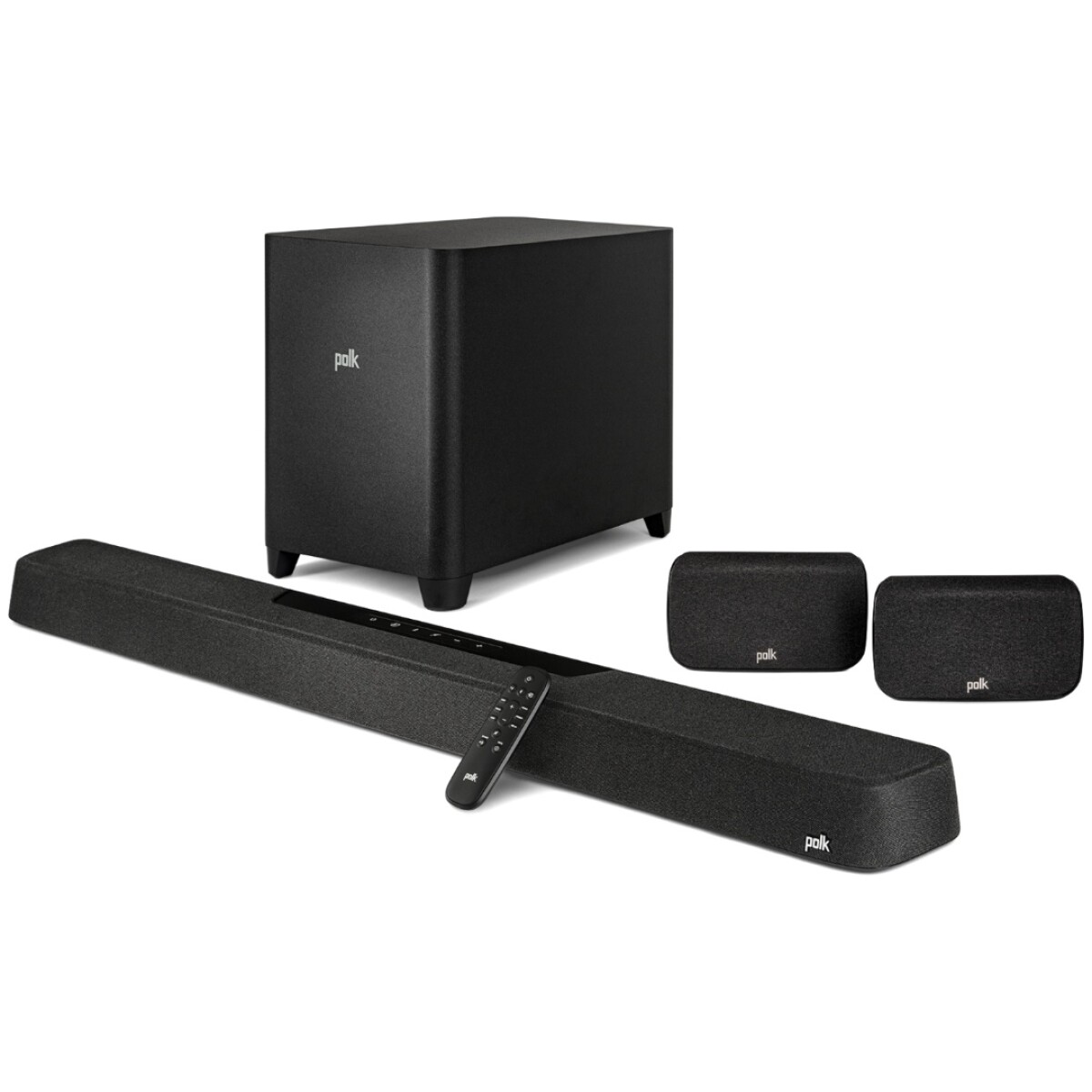 Barra De Sonido Polk Audio Magnifi Max Ax Sr 7.1.2 Negra 