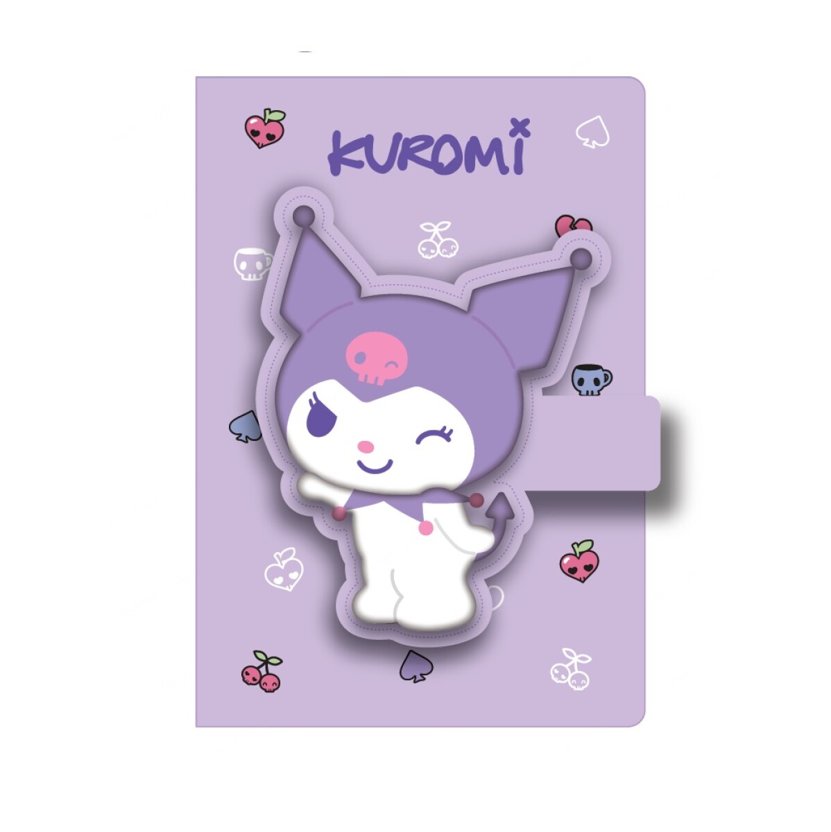 Cuaderno magnético sanrio - Kuromi 