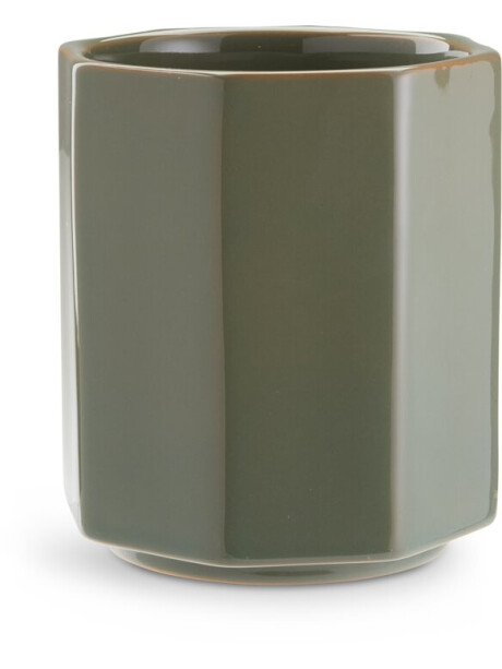 Maceta LUCAS Ø14xH16cm verde oscuro Maceta LUCAS Ø14xH16cm verde oscuro