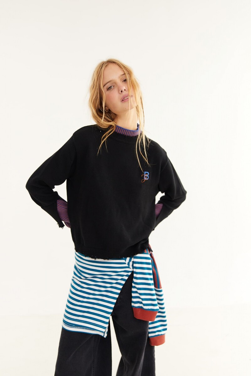 Sweater Nivo - Negro 