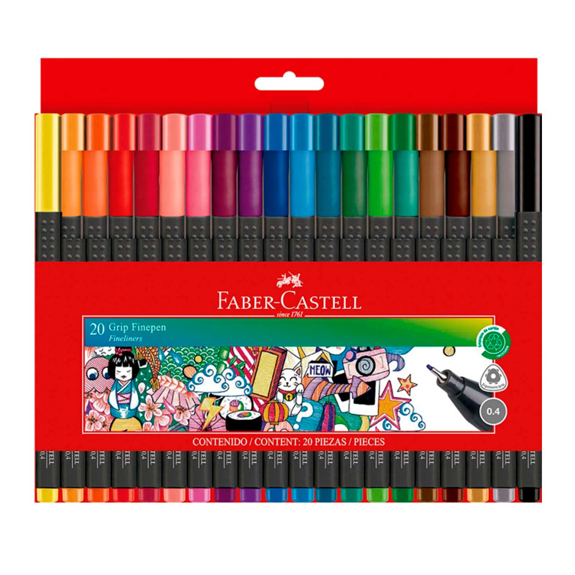 Franjamar on Instagram: Faber Castell 20 Grip Finepen Rotuladores/  Fineliners