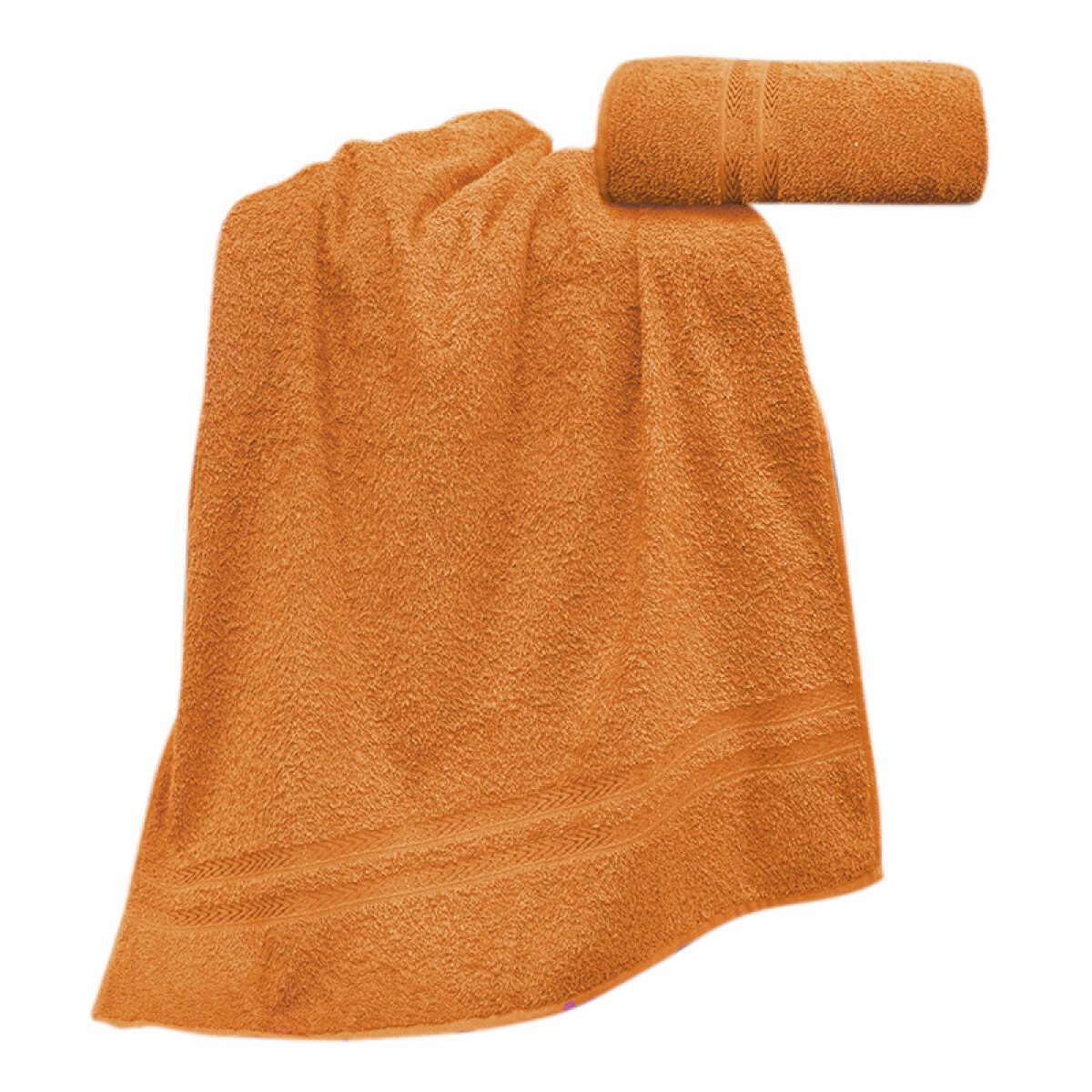 Toalla de Mano Paris 100% Algodón 50 x 70 cm - NARANJA 