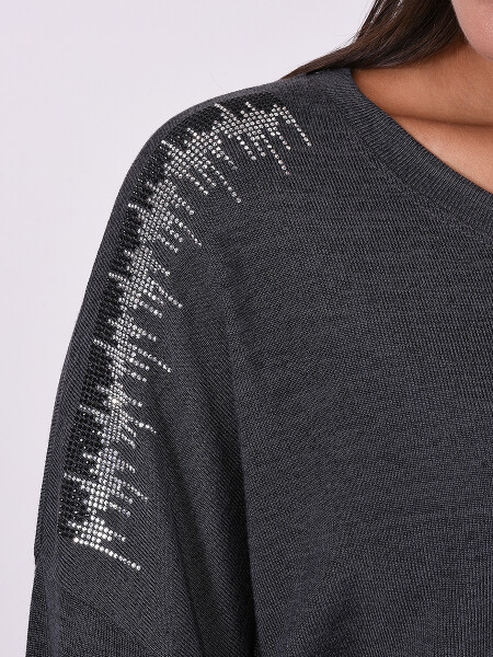 BLUSA PAULI GRIS OSCURO