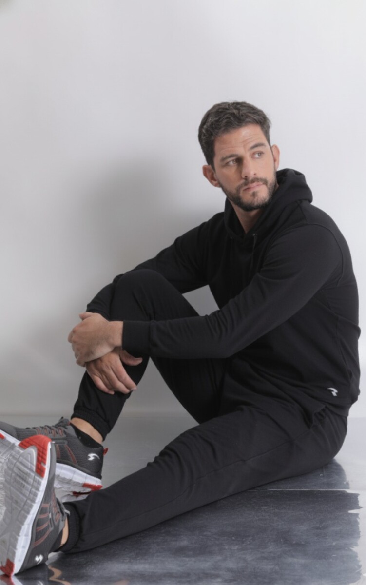 Jogger de moleton - GRIS 