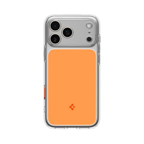 Spigen Funda Ultra Hybrid T MagFit iPhone 17 Pro - Glossy Orange Spigen Funda Ultra Hybrid T MagFit iPhone 17 Pro - Glossy Orange