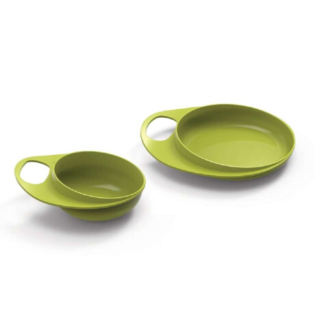 Set Platos Nuvita Verde