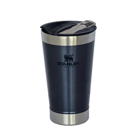 Vaso de Cerveza Stanley con Tapa y destapador 473 ml Azul