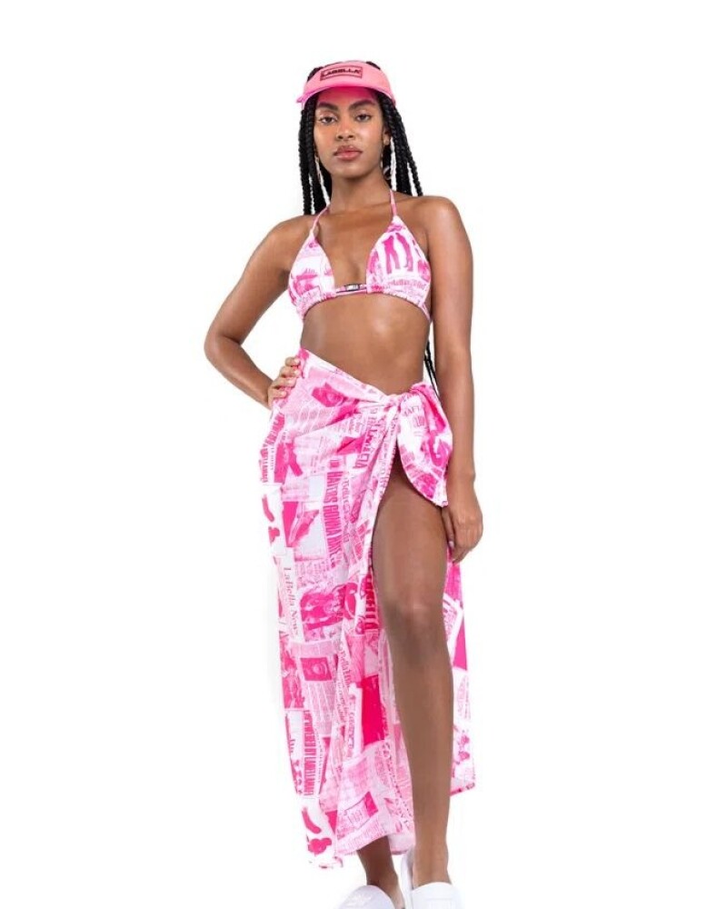 Salida De Playa Estampada By La Bellamafia U