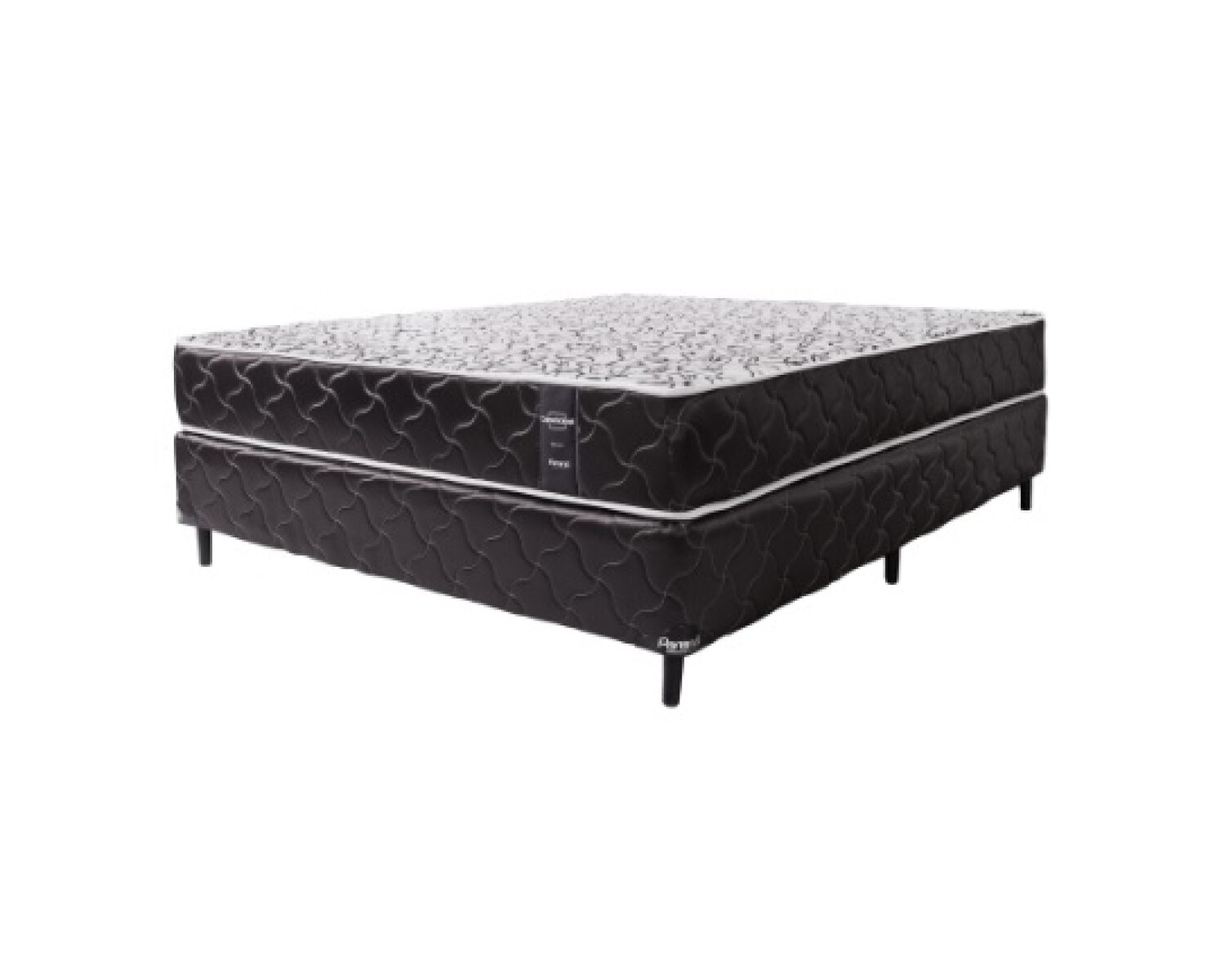 Sommier Paraná Convencional Base + Colchon 140X190 