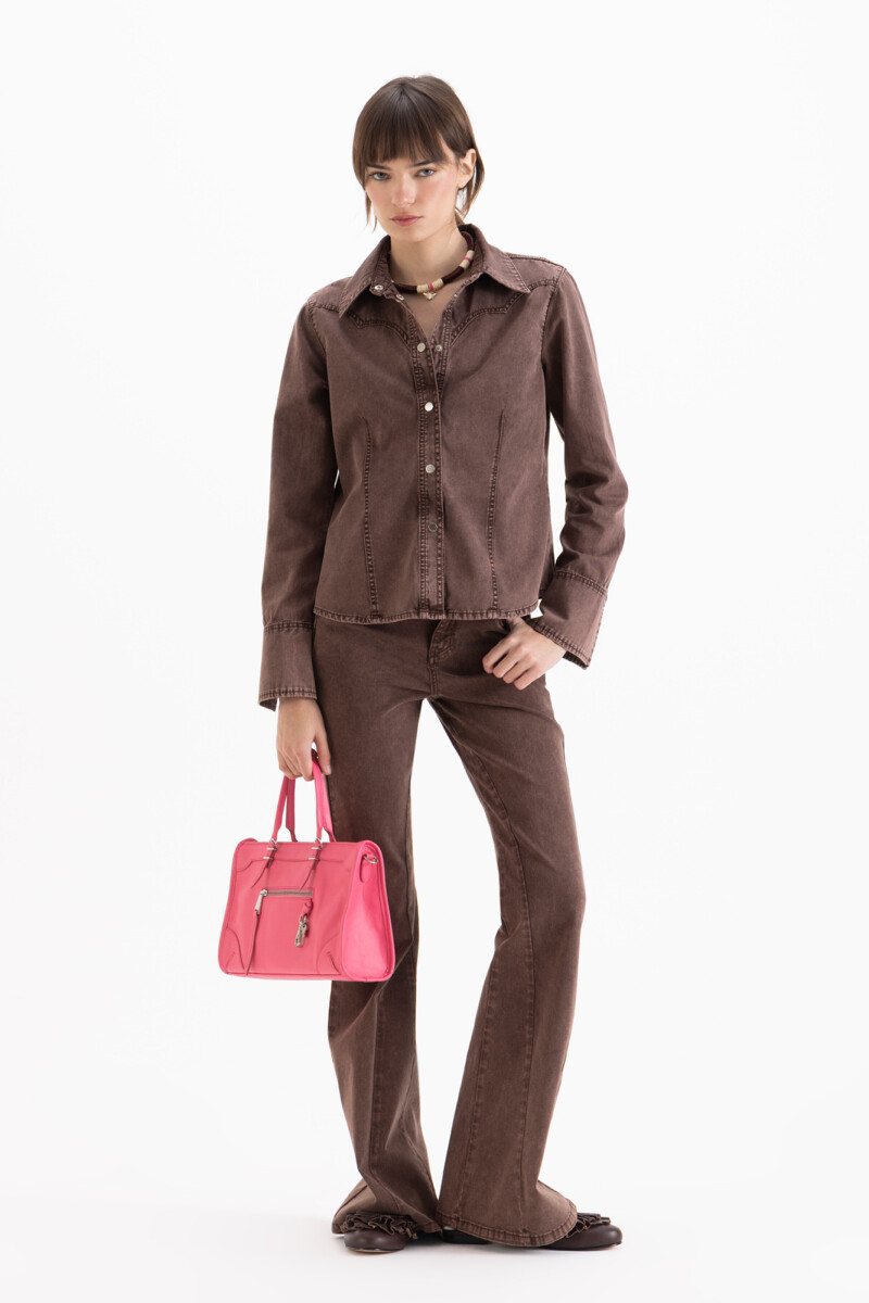 PANTALON SAND Chocolate