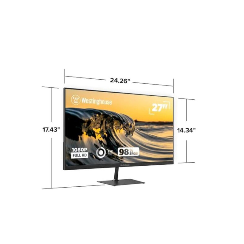 Monitor Westinghouse 27'' Led 1080p 75hz 6,5ms Monitor Westinghouse 27'' Led 1080p 75hz 6,5ms