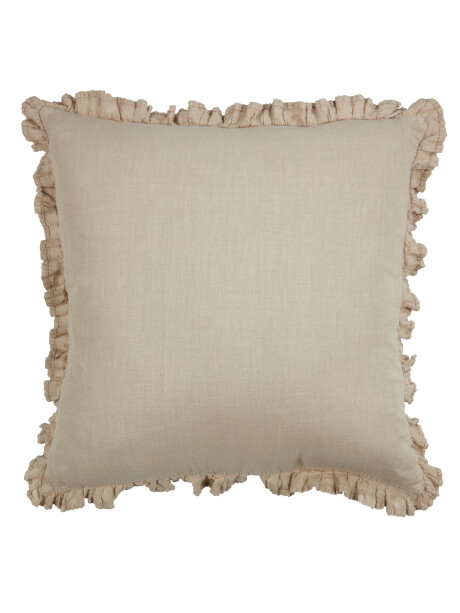 Almohadón GULDBLOMME 45x45 volado beige Almohadón GULDBLOMME 45x45 volado beige