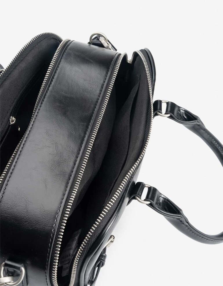 Bowling Cartera Formato Bowling - Negro