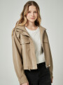 Campera Weffo Taupe Claro