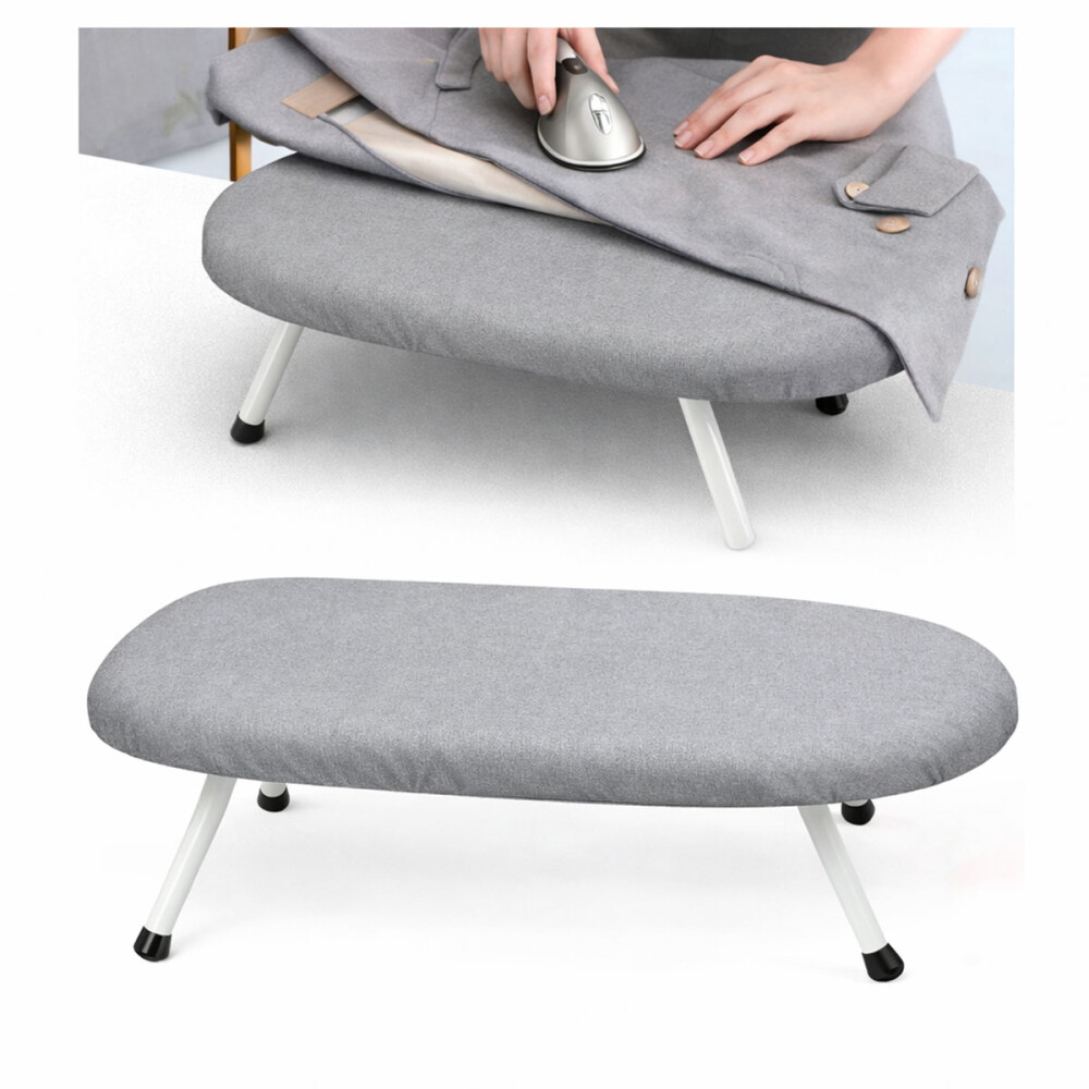 Tabla De Planchar De Mesa Plegable Gris