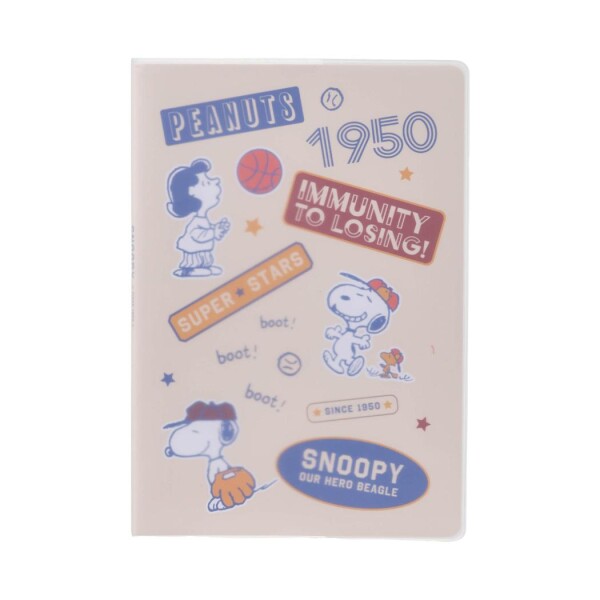 Cuaderno Snoopy A blanco