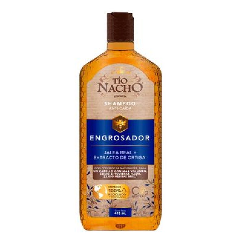 Shampoo Engrosador Tío Nacho 415 ml Shampoo Engrosador Tío Nacho 415 ml