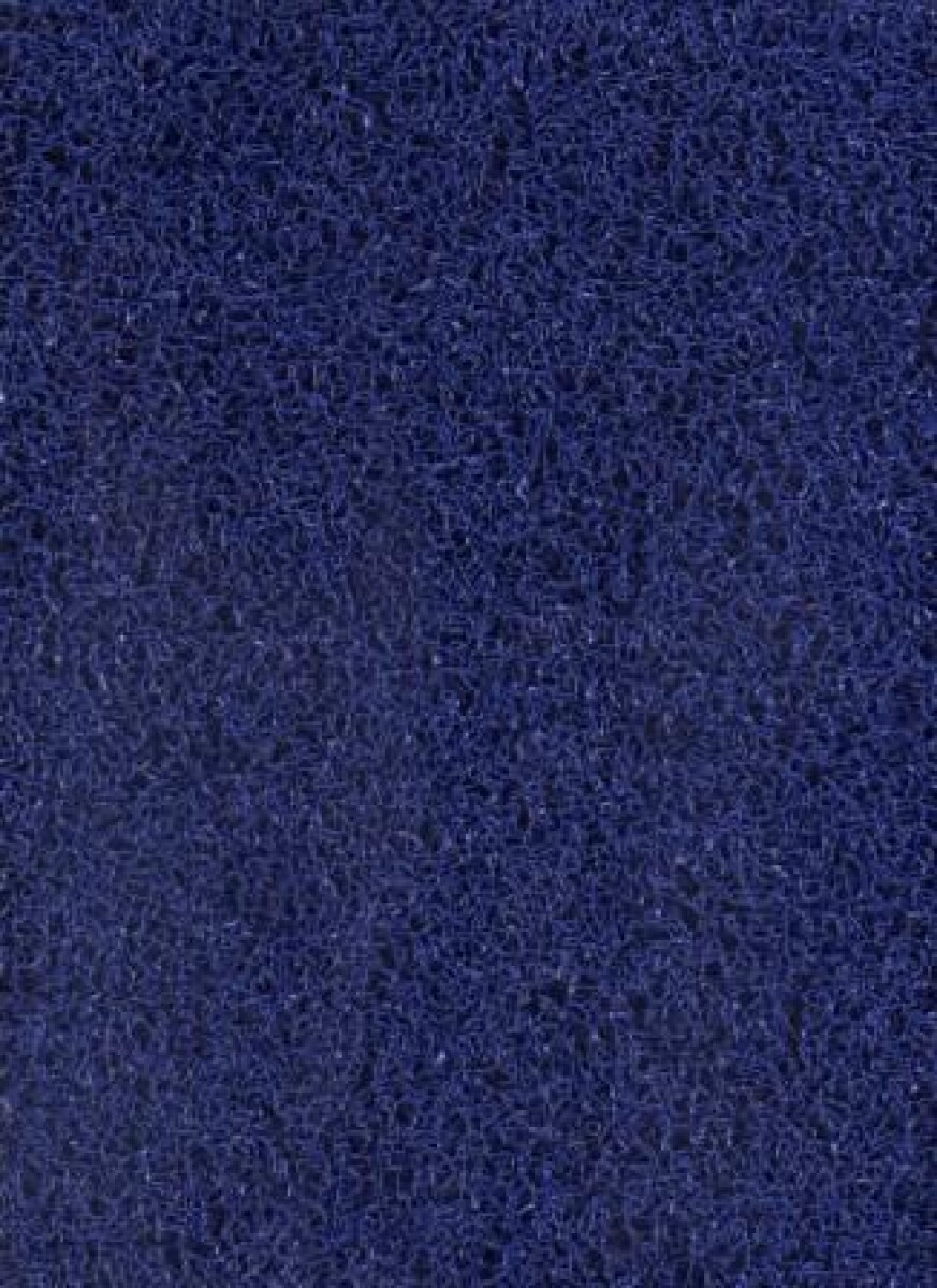 CUSHION MAT MEDIUM - FELPUDO CUSHION MAT PVC 'MEDIUM B' 2103 BLUE CON BASE ANCHO 1,22M 