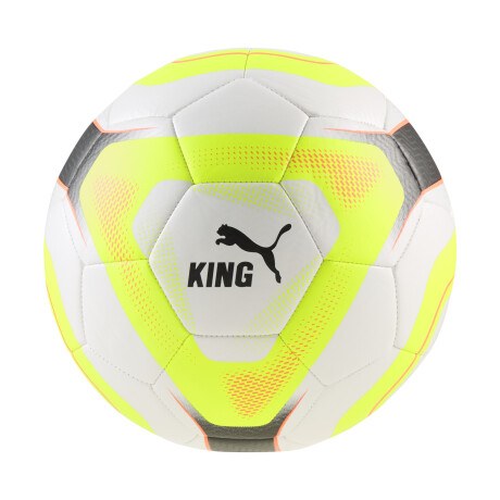 Puma King ball 08473603 Blanco/Amarillo
