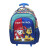 Mochila Infantil Paw Patrol con Carro Jacquard Grande 40 x 30 cm AZUL/VERDE