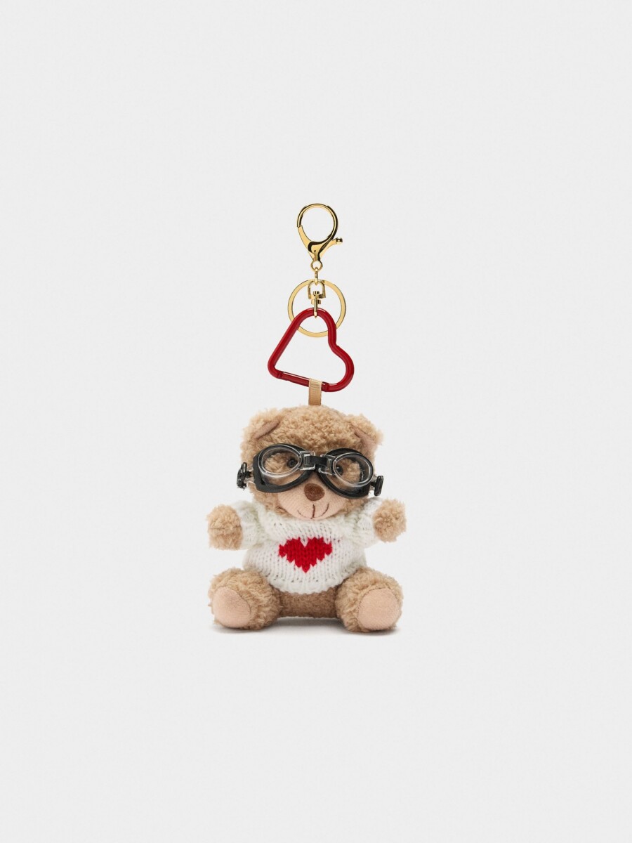 Llavero Charm Oso multicolor