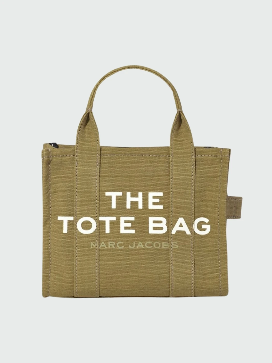 Marc Jacobs- Bolso de lona, The Small Tote Verde