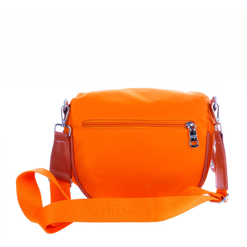 Riñonera Miss Carol con cinta Anaranjado