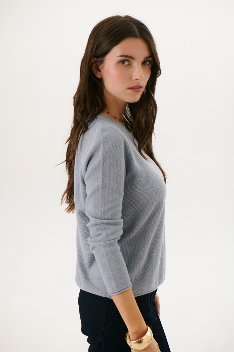 SWEATER CRISTAL CELESTE