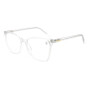 Lentes De Sol Otica Cuadrado - Mujer Transparente/Transparente