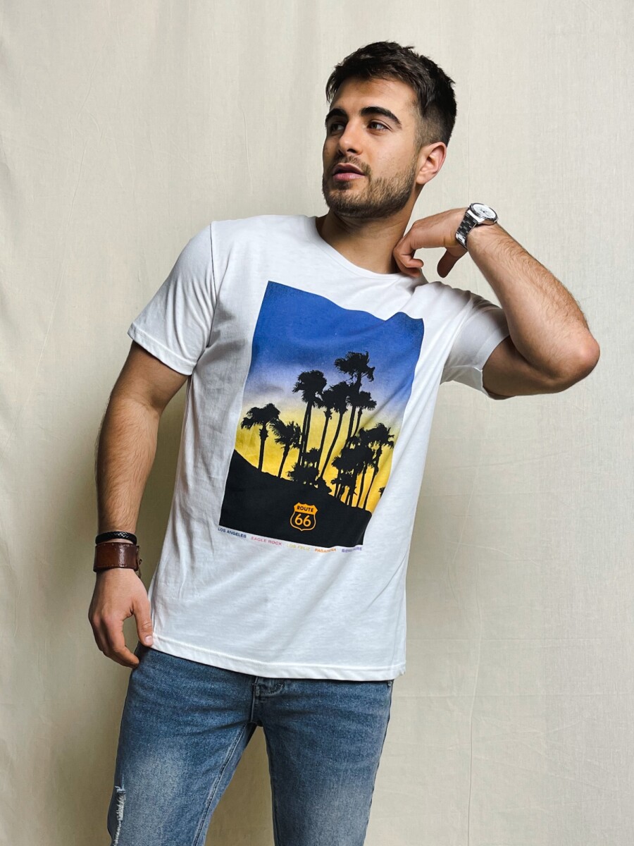 T-shirt Olmo - Blanco 