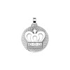 Dije Colgante Corona-Plata 925-Sin Piedra-CP3610 sinpiedra