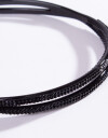 Vinchas Rígidas Strass Vincha Rígida Doble - Negro