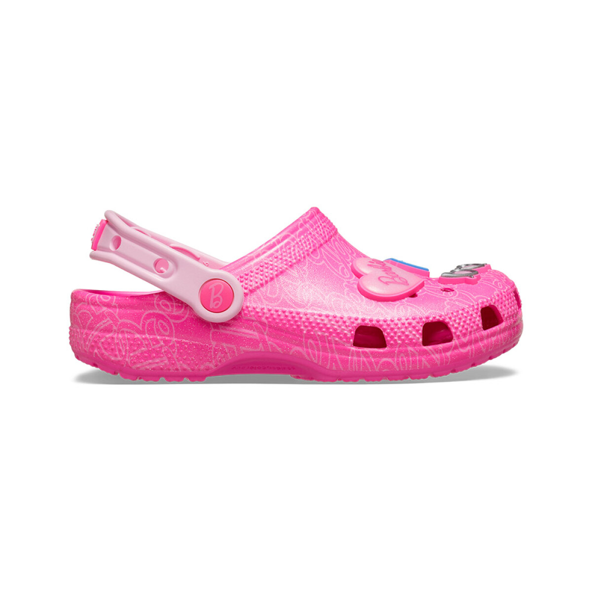 Crocs Mattel Pink Barbie Classic Clog K - Niños mas de 5 años Multi 