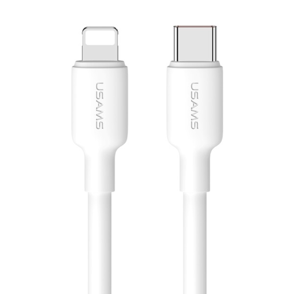 Cable Cargador Tipo C a Lightnin PD 20W USAMS US-SJ611 Compatible con iPhone Cable Cargador Tipo C a Lightnin PD 20W USAMS US-SJ611 Compatible con iPhone