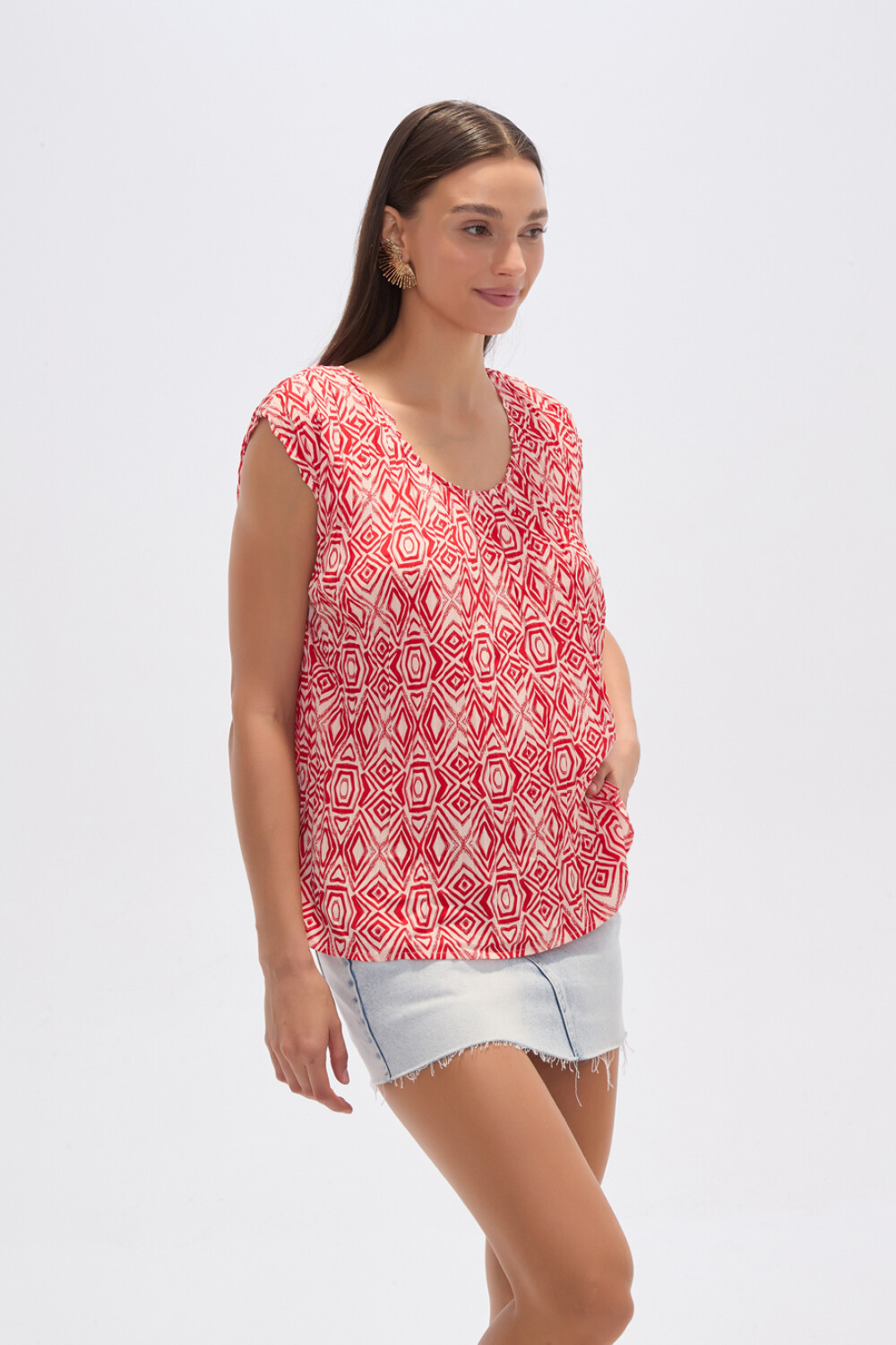 Blusa Isenic Estampado 1
