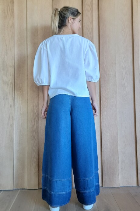 Pantalón Tomillo Denim Azul