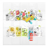 Juego de Baño Libro mágico de Spray 'N' Roll Yookidoo Juego de Baño Libro mágico de Spray 'N' Roll Yookidoo