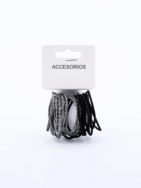 COLEROS PACK X 12 NEGRO