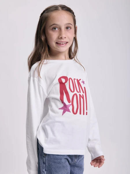 Remera estampa Blanco