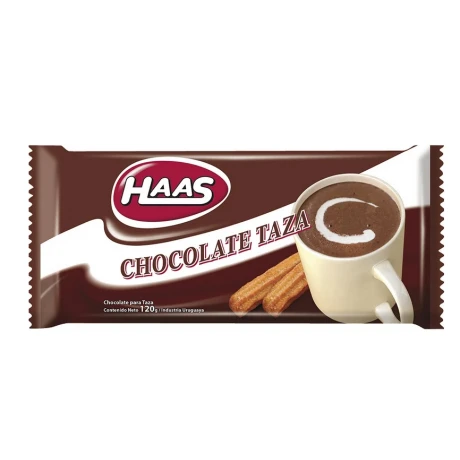 TABLETA CHOCOLATE HAAS 120G TAZA TABLETA CHOCOLATE HAAS 120G TAZA