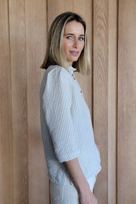Camisa Carlotta 2.0 Raya Beige