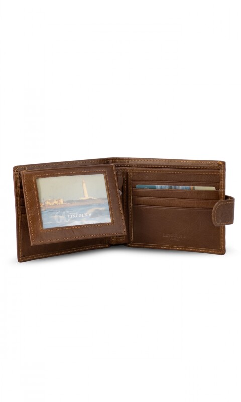 BILLETERA CUERO MORFEO WHISKY