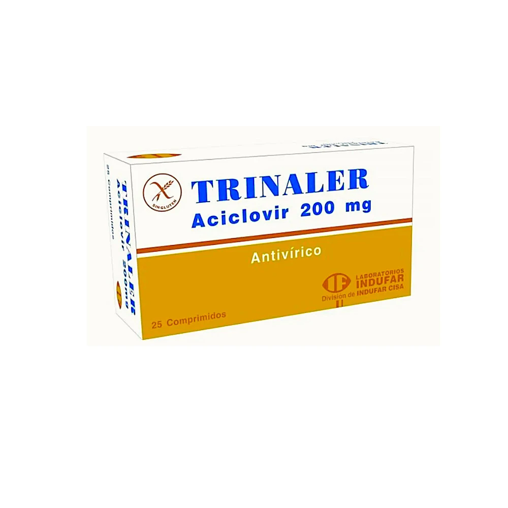TRINALER 200 MG. CJ X 25 COMP.