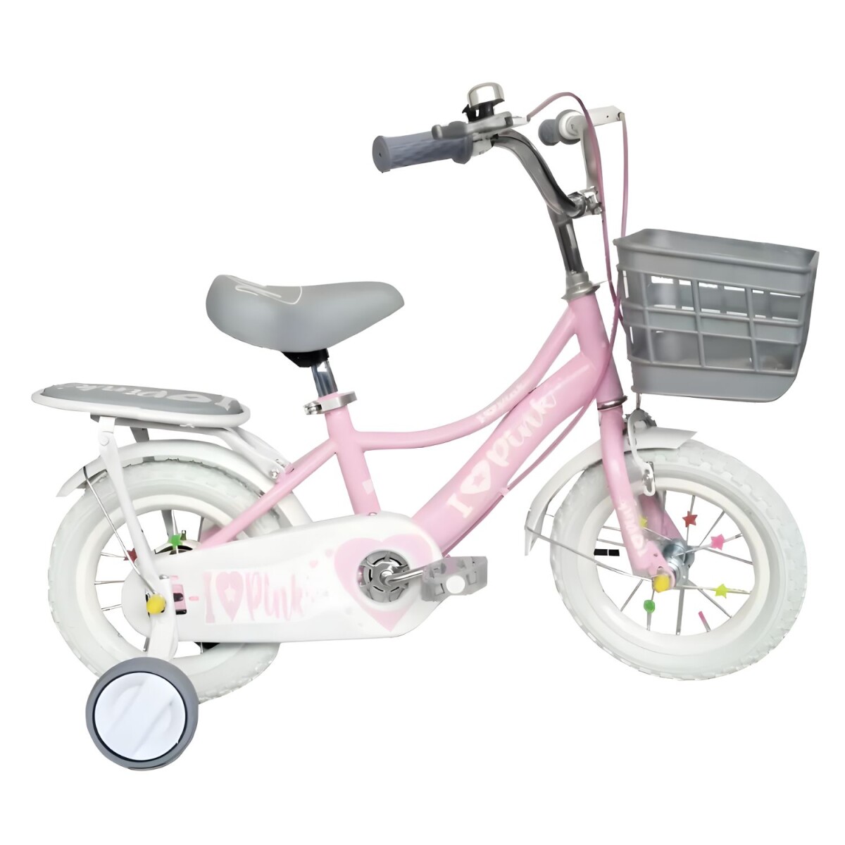 Bicicleta Modelo Pink Rodado 12 - Rosado 