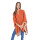 Poncho de Dama Inside Liso ROJO