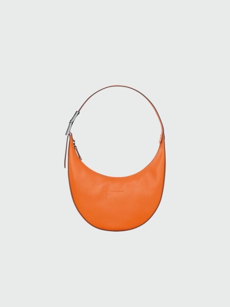 Longchamp -Cartera hobo M, Roseau Essential Naranja