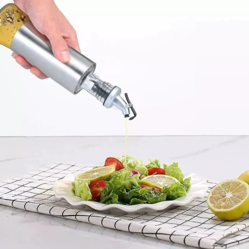 Aceitera Dispensador Aceite Vinagre Vidrio Cocina Aceitera Dispensador Aceite Vinagre Vidrio Cocina
