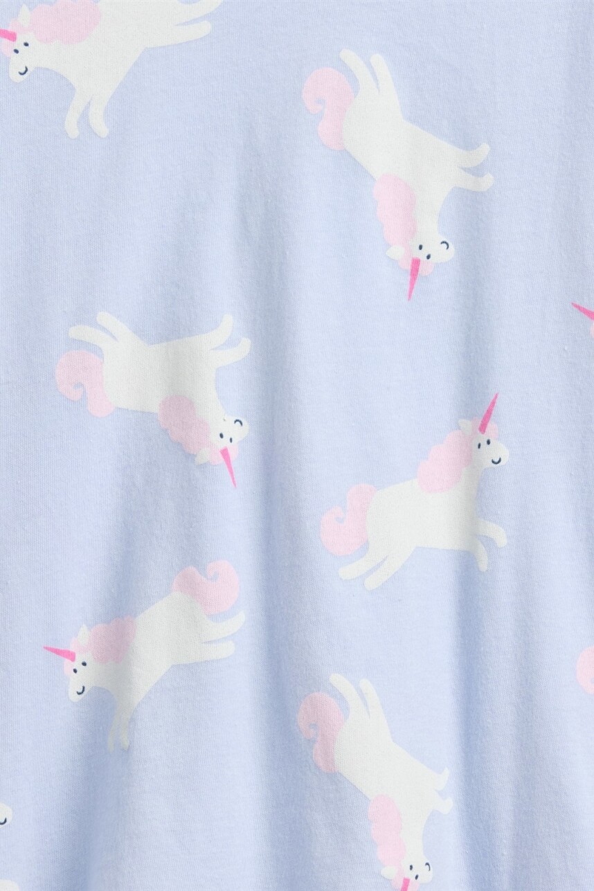 Remera Gráfico Toddler Niña Serene Blue