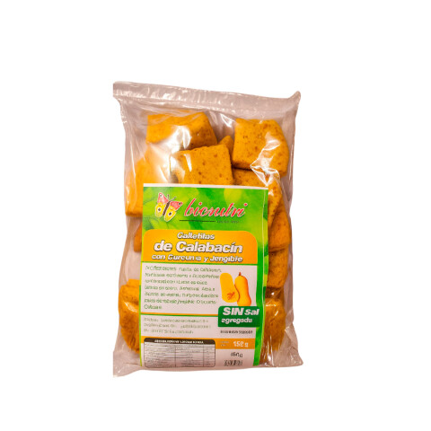 Galletas De Calabacín Sin Sal Bionutri Galletas Calabacin S/s Bionutr