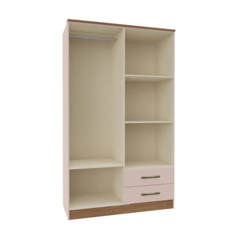 Ropero Toquio 4 Puertas 2 Cajones Blush Ropero Toquio 4 Puertas 2 Cajones Blush